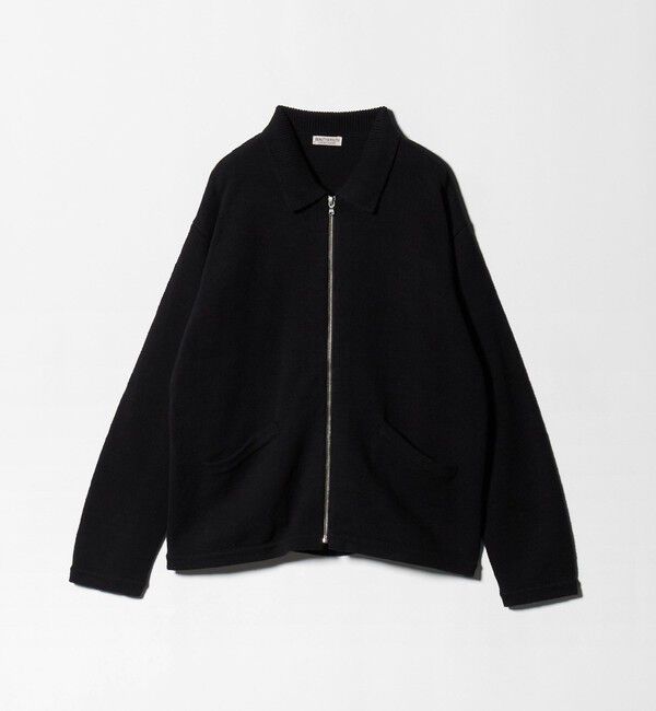 BEAUTY&YOUTH UNITED ARROWS「スラビー ポロニット ジャケット」|カーディガン|