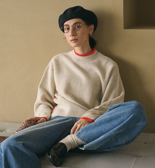 BEAUTY&YOUTH UNITED ARROWS「メランジ シンプル ベレー帽」|ハンチング・ベレー帽|