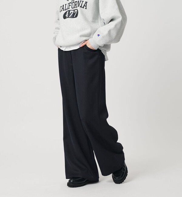 BEAUTY&YOUTH UNITED ARROWS「毛ブレンド ワイドフレアパンツ ウォッシャブル」|その他|