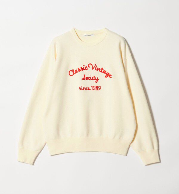 BEAUTY&YOUTH UNITED ARROWS「ロゴクルーネック ニットプルオーバー ウォッシャブル」|ニット・セーター|