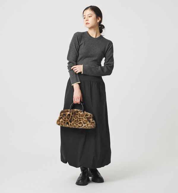 BEAUTY&YOUTH UNITED ARROWS「リブライン ニットプルオーバー ウォッシャブル」|ニット・セーター|