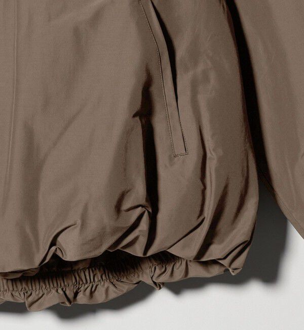 BEAUTY&YOUTH UNITED ARROWS「ポリエステルブレンド ノーカラーバルーンジップブルゾン」|ブルゾン・スタジャン|