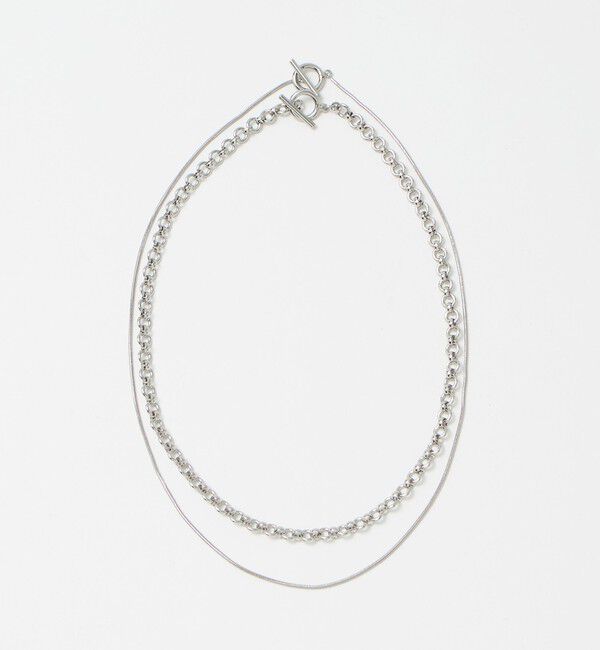 BEAUTY&YOUTH UNITED ARROWS「2セット メタル ネックレス 4WAY」|ネックレス|