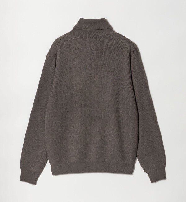 BEAUTY&YOUTH UNITED ARROWS「【WEB限定 WARDROBE SMART】マシーンウォッシャブル ウールミックス アゼ タートルネック」|ニット・セーター|