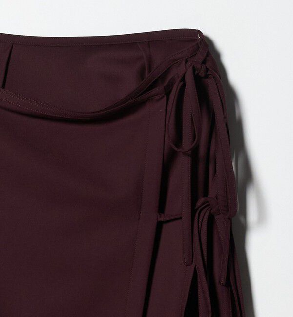 BEAUTY&YOUTH UNITED ARROWS「ツイル リボン ラップスカート」|スカート|