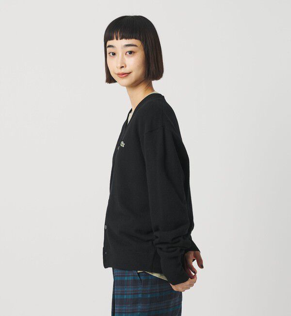 BEAUTY&YOUTH UNITED ARROWS「【別注】＜LACOSTE＞ロングスリーブニットカーディガン」|カーディガン|