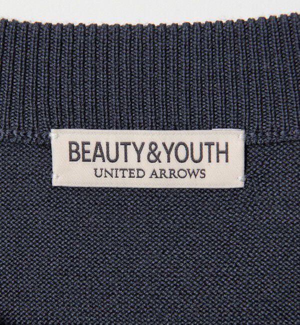 BEAUTY&YOUTH UNITED ARROWS「SUPER130 ウール クルーネック ニット ウォッシャブル」|ニット・セーター|