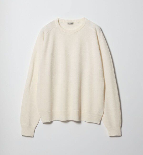 STEVEN ALAN「＜Steven Alan＞ウール カシミヤ サドルショルダー ニット」|ニット・セーター|