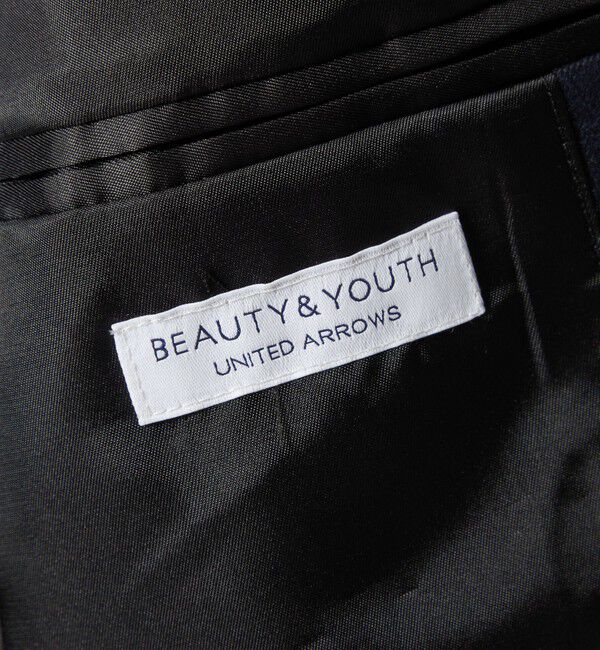 BEAUTY&YOUTH UNITED ARROWS「【WEB限定 WARDROBE SMART】DELEGANT サキソニー セットアップ/ジャケット＆イージーパンツ」|スーツ|