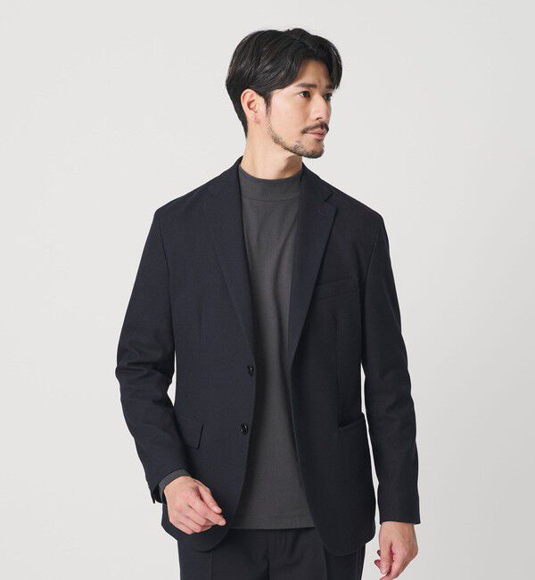 BEAUTY&YOUTH UNITED ARROWS「【WEB限定 WARDROBE SMART】DELEGANT サキソニー セットアップ/ジャケット＆イージーパンツ」|スーツ|