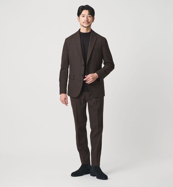 BEAUTY&YOUTH UNITED ARROWS「【WEB限定 WARDROBE SMART】DELEGANT サキソニー セットアップ/ジャケット＆イージーパンツ」|スーツ|その他2