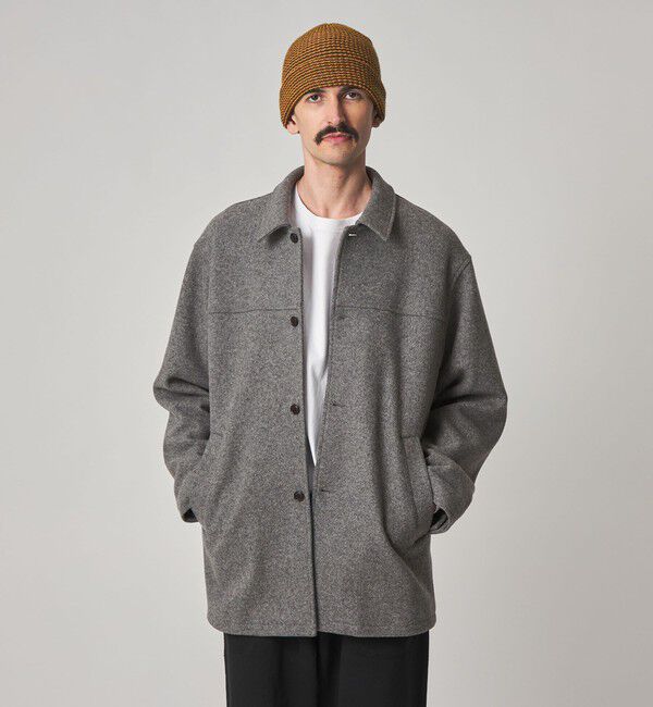 STEVEN ALAN「 ＜Steven Alan＞ ニット メルトン カー コート」|その他|