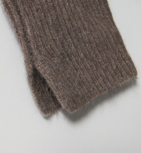 BEAUTY&YOUTH UNITED ARROWS「フォックスブレンド ボリュームスリーブ ボートネックニットプルオーバー」|ニット・セーター|