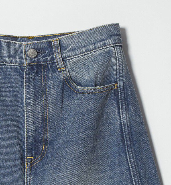 BEAUTY&YOUTH UNITED ARROWS「コットンデニム カーブパンツ」|デニム|