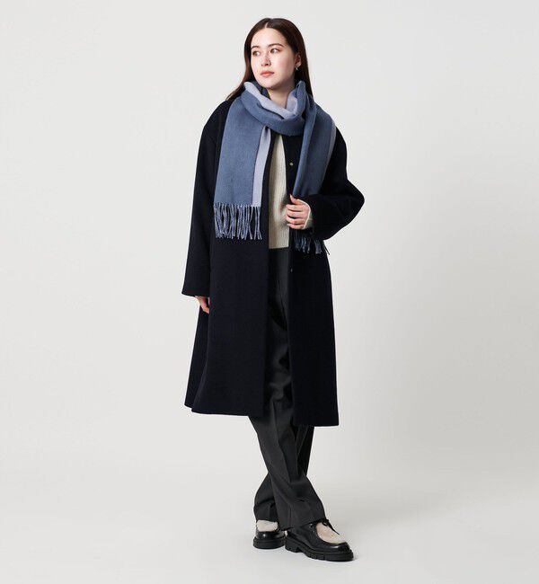 BEAUTY&YOUTH UNITED ARROWS「【別注】＜Eds Cashmere＞カシミヤ リバーシブル マフラー」|マフラー|