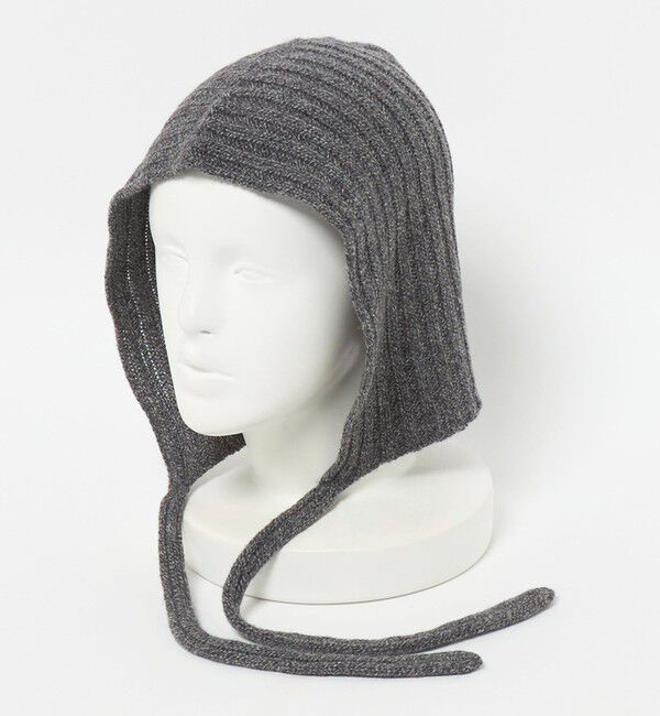 STEVEN ALAN「＜Steven Alan＞カシミヤ リブ フード」|ニット帽|