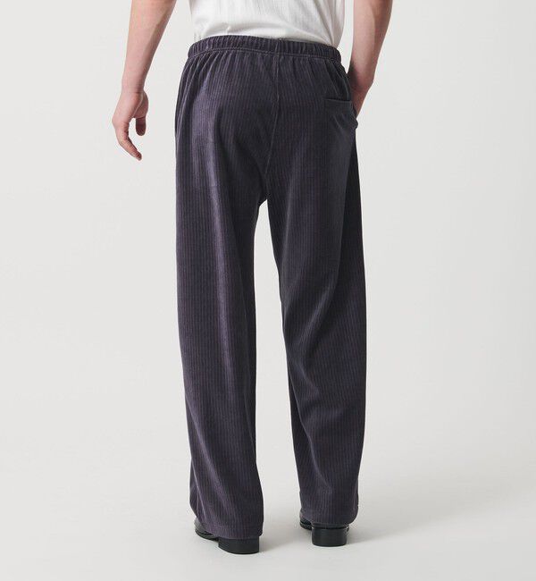 MONKEY TIME「ベロア バギー イージー パンツ」|チノ|