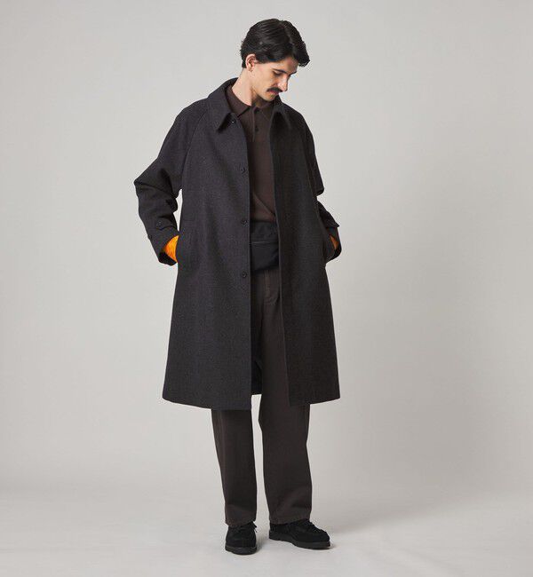 STEVEN ALAN「＜Steven Alan＞ WL/CA バルカラー コート」|ステンカラーコート|