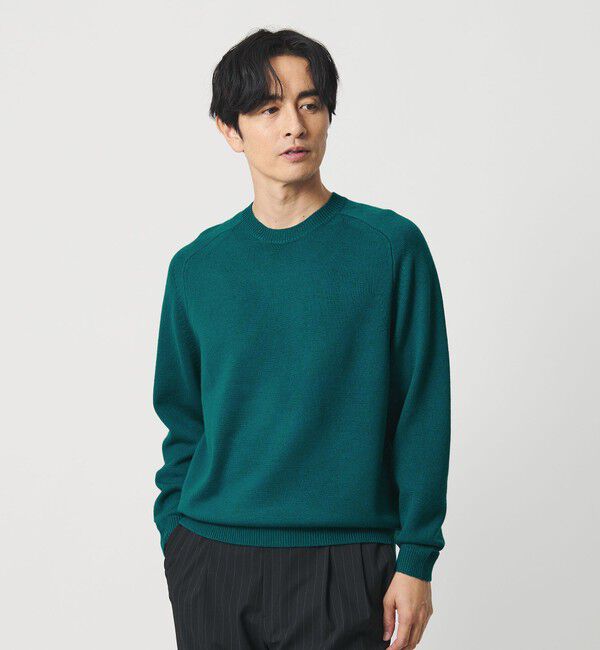 BEAUTY&YOUTH UNITED ARROWS「7ゲージ ファイン MRN クルーネック ニット 手洗い可能」|ニット・セーター|KELLY