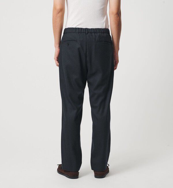 BEAUTY&YOUTH UNITED ARROWS「フラノ テーパード イージー パンツ NO.5 手洗い可能」|チノ|