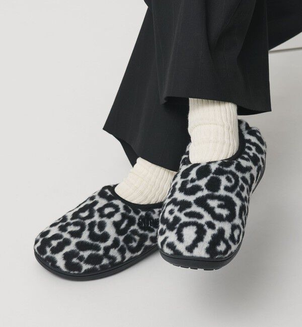 BEAUTY&YOUTH UNITED ARROWS「＜SUBU＞VAMP レオパード スリッパ/スリッポン」|スリッポン|