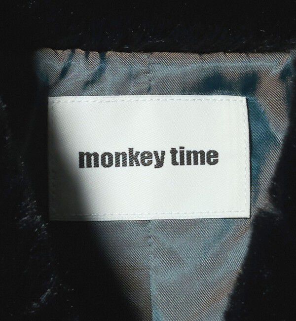 MONKEY TIME「ファーライク ミリタリー ブルゾン」|その他|