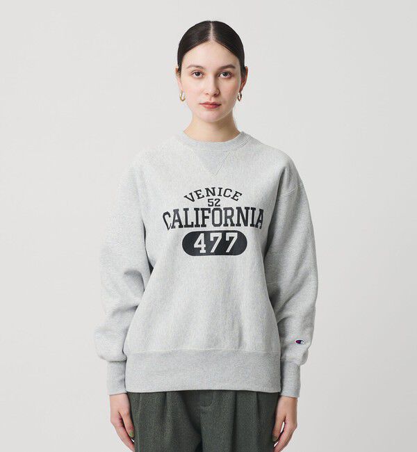 BEAUTY&YOUTH UNITED ARROWS「【別注】＜Champion＞プリント スウェットプルオーバー」|スウェット・ジャージ|