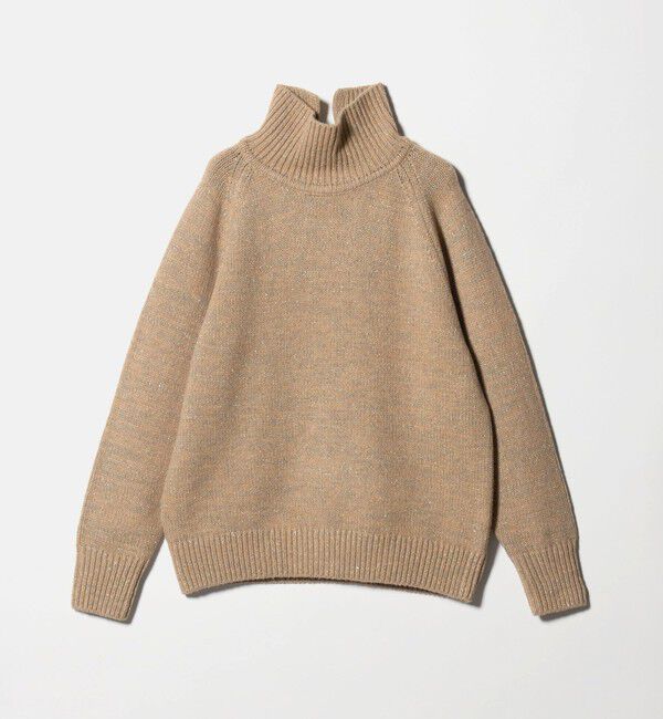BEAUTY&YOUTH UNITED ARROWS「ミックスカラー ラメ タートルネック ニットプルオーバー」|ニット・セーター|