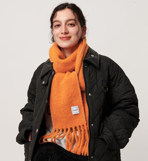 BEAUTY&YOUTH UNITED ARROWS「＜mylab＞アルパカ ステッチマフラー」|マフラー|