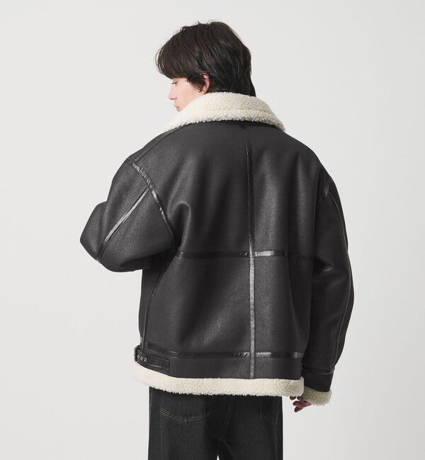 MONKEY TIME「ムートンライク B-3 ジャケット」|その他|