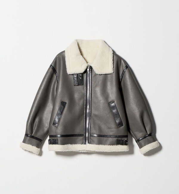 MONKEY TIME「ムートンライク B-3 ジャケット」|その他|