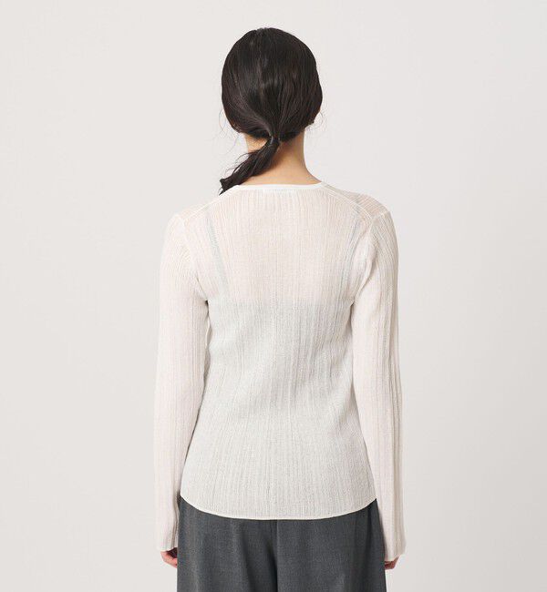 BEAUTY&YOUTH UNITED ARROWS「ランダムリブ ニットプルオーバー ウォッシャブル」|ニット・セーター|