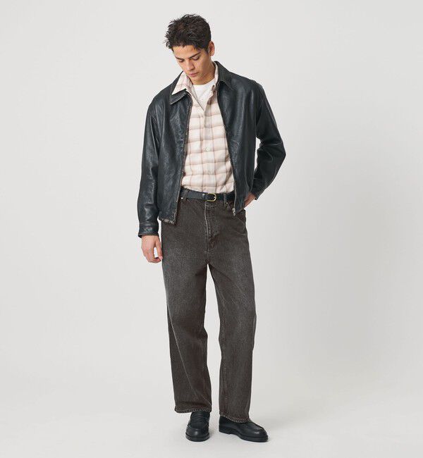 BEAUTY&YOUTH UNITED ARROWS「フェード バギー テーパード 5P デニムパンツ」|チノ|