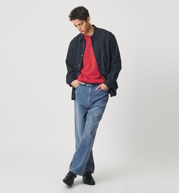 BEAUTY&YOUTH UNITED ARROWS「フェード バギー テーパード 5P デニムパンツ」|チノ|