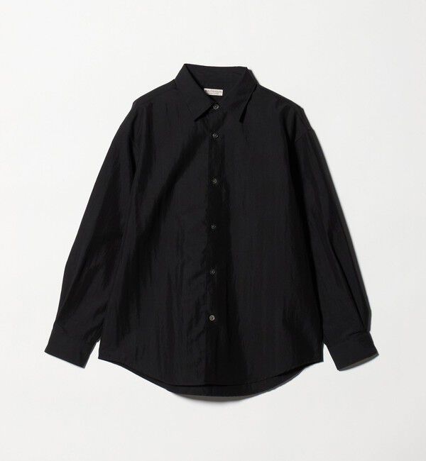 BEAUTY&YOUTH UNITED ARROWS「FLFY コットンナイロン グランデテーパード シャツ GRANDE TAPERD型 」|シャツ・ブラウス|BLACK