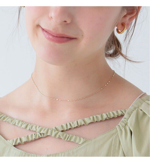 Ray BEAMS 「K10 マリーナチェーン ネックレス」|ネックレス|YELLOW GLD