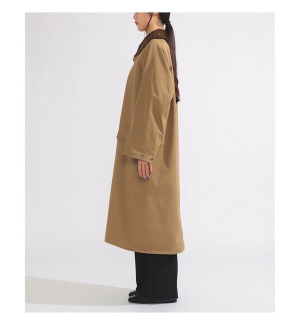 Demi-Luxe BEAMS 「【別注】BARBOUR / BURGHLEY ロングコート」|ダッフルコート|