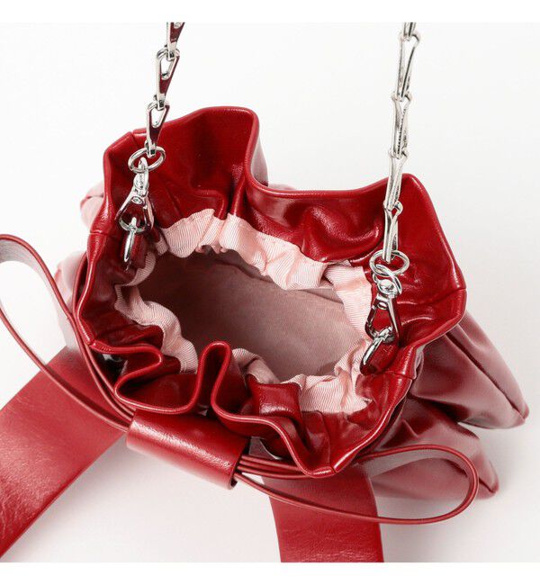 Ray BEAMS 「リボン チェーン バッグ」|ショルダー・メッセンジャー|