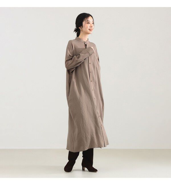 Demi-Luxe BEAMS 「【別注】TICCA / テント シャツワンピース」|ワンピース|