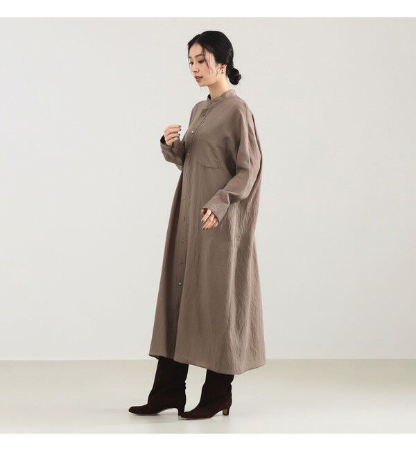 Demi-Luxe BEAMS 「【別注】TICCA / テント シャツワンピース」|ワンピース|
