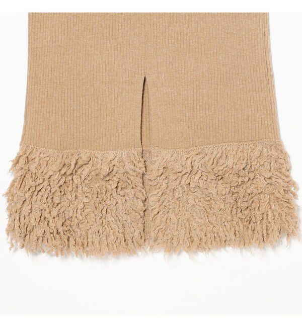 Ray BEAMS 「RBS / フリンジ キリカエ ニット スカート」|スカート|