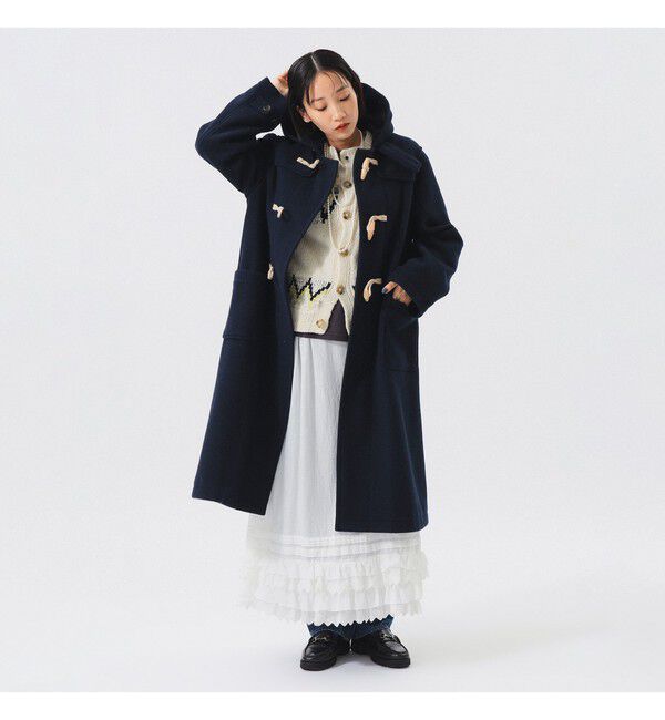 BEAMSBOY「モッサー ロング ダッフルコート 25FW」|ダッフルコート|