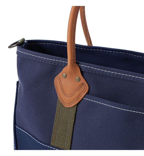 BEAMS PLUS「L.L.Bean / 別注 Deep Bottom Leather Handle Zip Tote M」|その他|