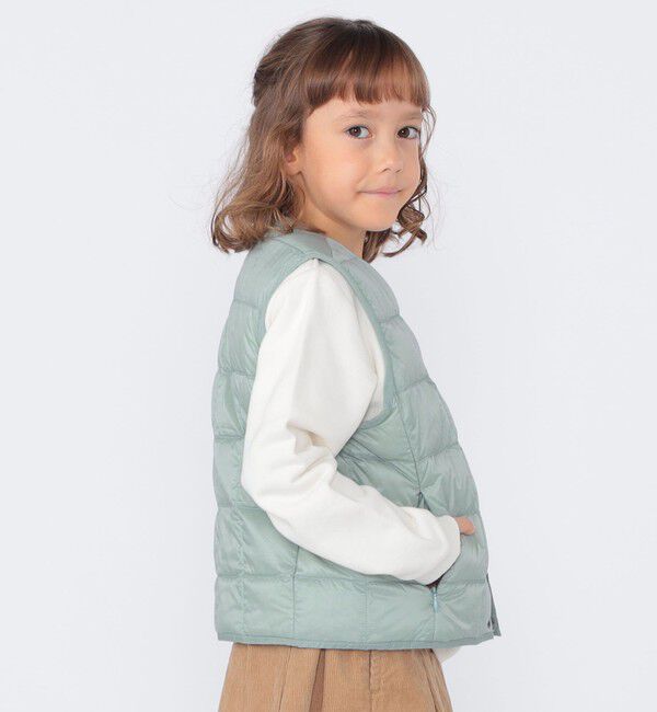 SHIPS KIDS「【WEB限定】TAION:100～150cm / キッズ インナー ダウン ベスト」|ダウンベスト・ベスト|