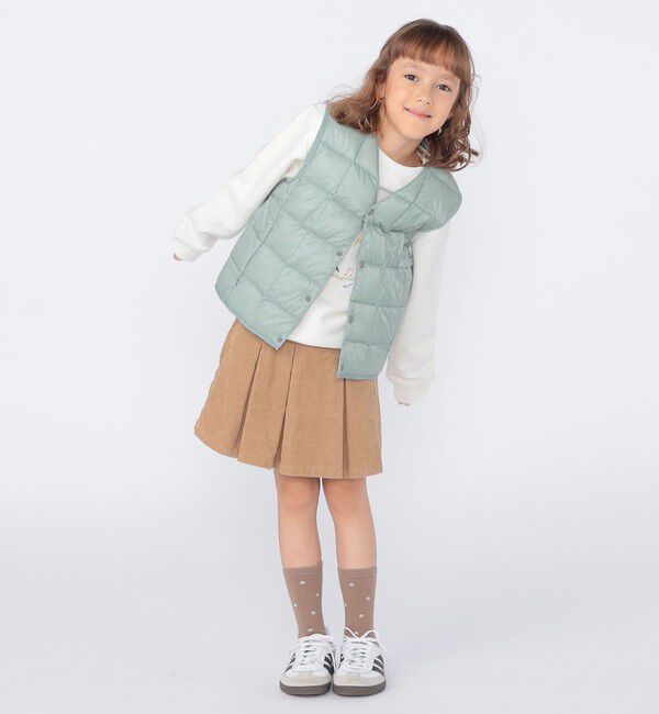 SHIPS KIDS「【WEB限定】TAION:100～150cm / キッズ インナー ダウン ベスト」|ダウンベスト・ベスト|