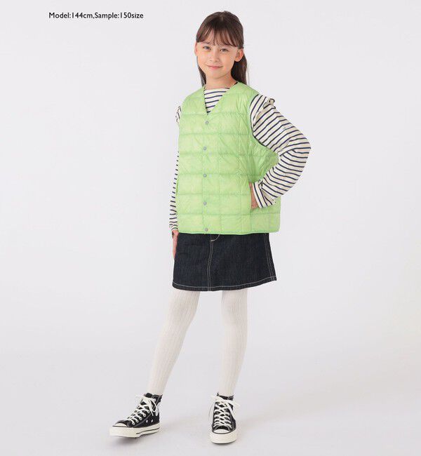 SHIPS KIDS「【WEB限定】TAION:100～150cm / キッズ インナー ダウン ベスト」|ダウンベスト・ベスト|
