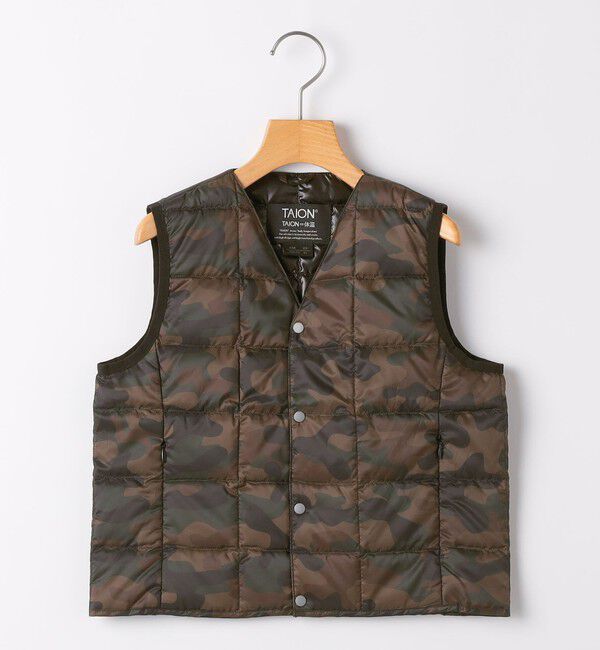 SHIPS KIDS「【WEB限定】TAION:100～150cm / キッズ インナー ダウン ベスト」|ダウンベスト・ベスト|