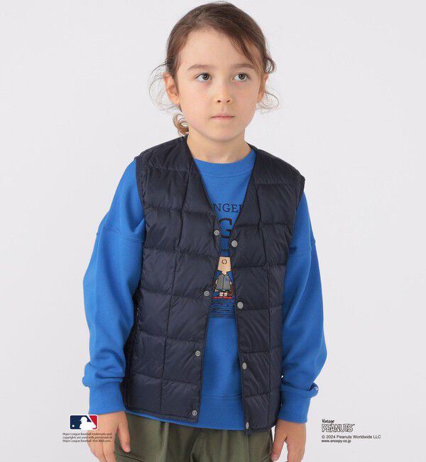 SHIPS KIDS「【WEB限定】TAION:100～150cm / キッズ インナー ダウン ベスト」|ダウンベスト・ベスト|