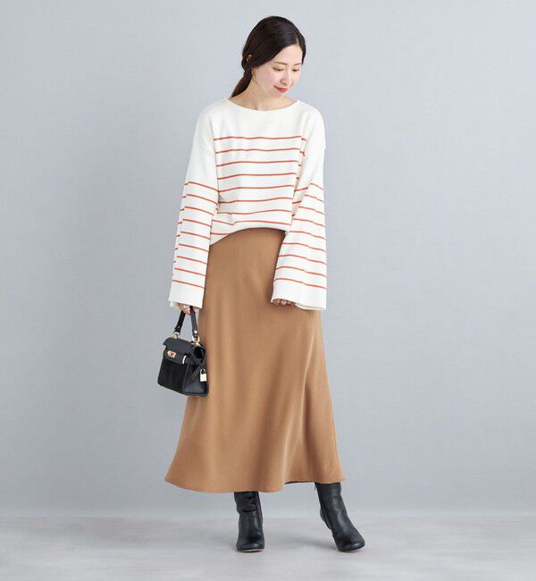 SHIPS for women「〈手洗い可能〉フィブリルサテン マーメイド スカート◇」|スカート|