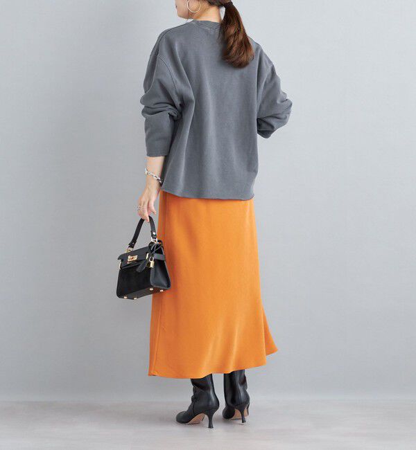 SHIPS for women「〈手洗い可能〉フィブリルサテン マーメイド スカート◇」|スカート|